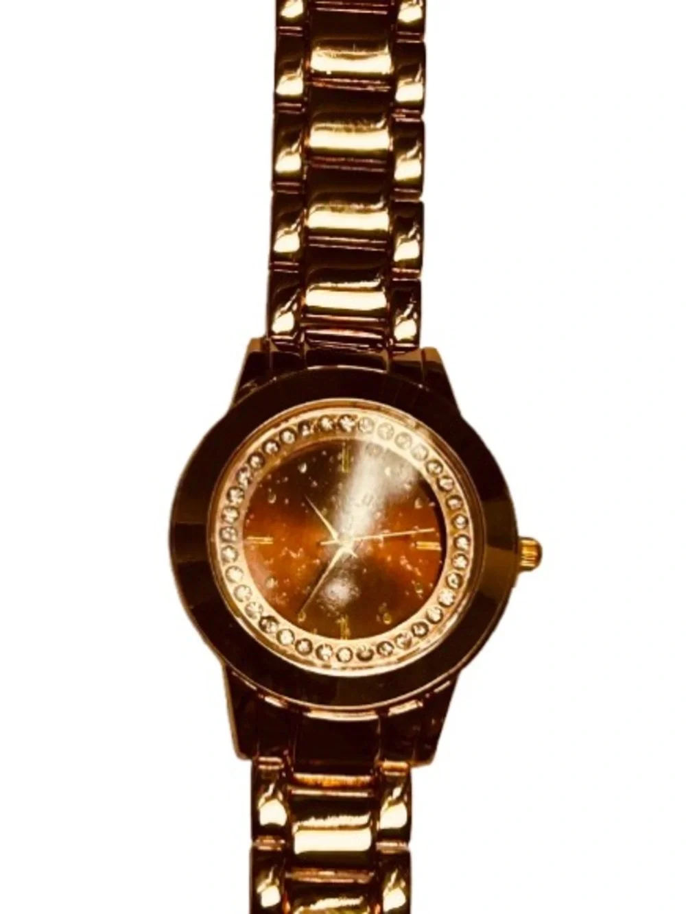 Women’s Crystal Accent Watch Rosegold